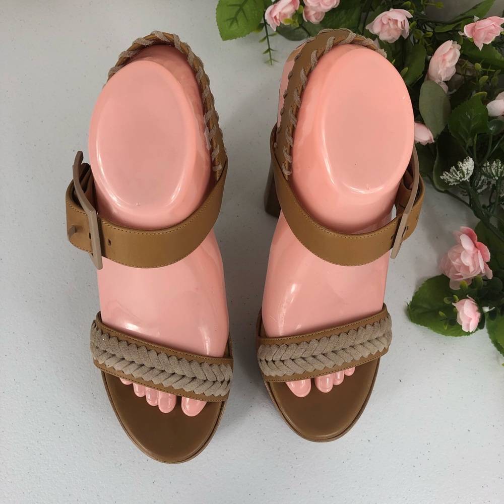 Aquatalia made in Italy cognac shoes size 8.5 (41) - Picture 3 of 8